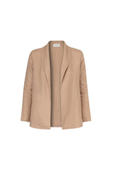 ALEXA LINEN JACKET DUNE