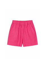 LEORA SHORTS IN FUSHIA
