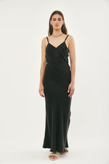 NOA BLACK SILK DRESS
