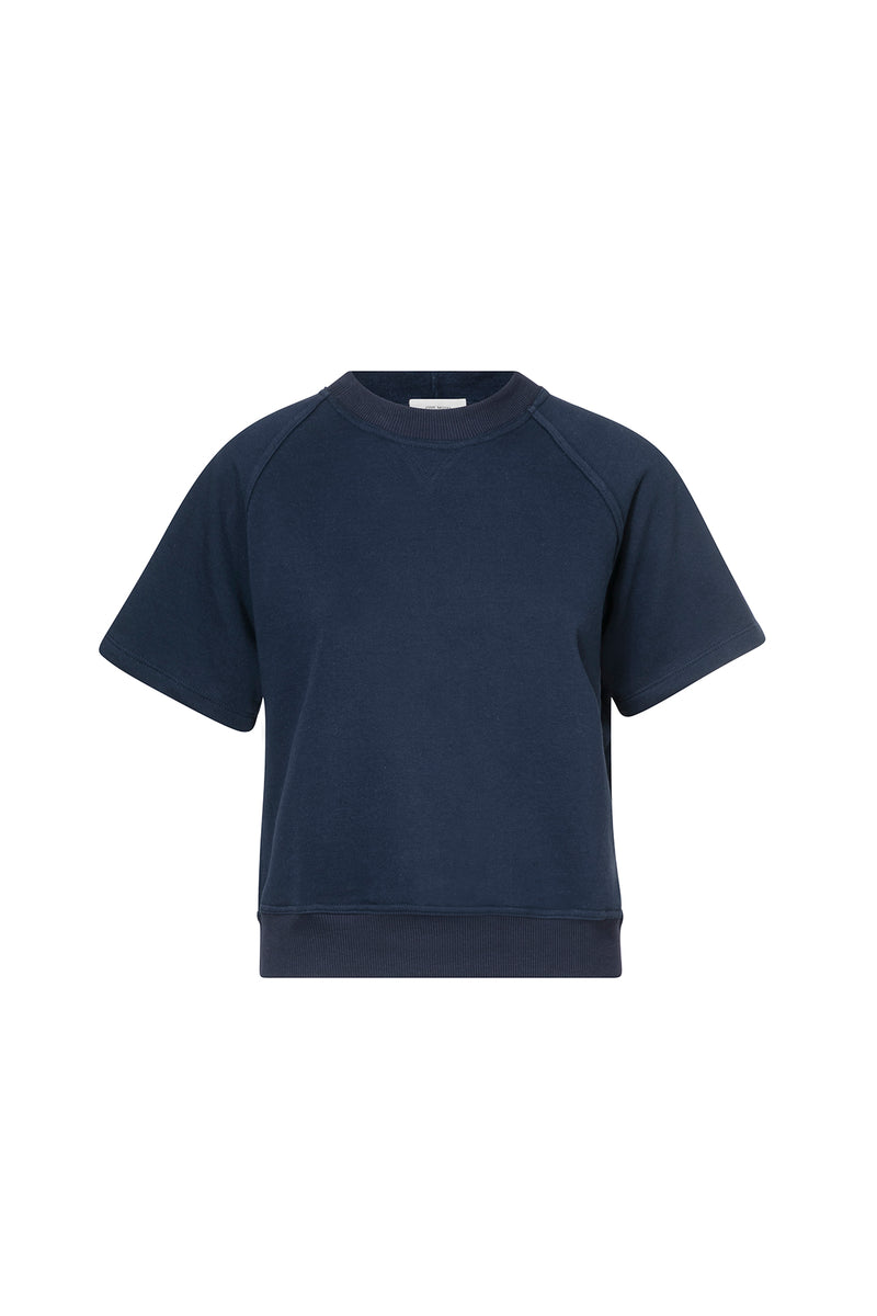 LUNA SHORT SLEEVES SWEATSHIRT TRUE BLUE