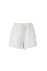LUNA RELAXED FIT SHORTS CREAM